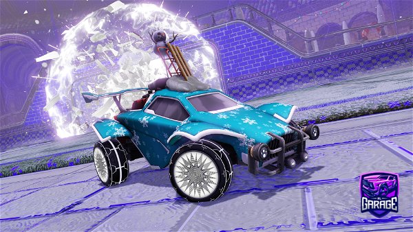 A Rocket League car design from ShadowFaction