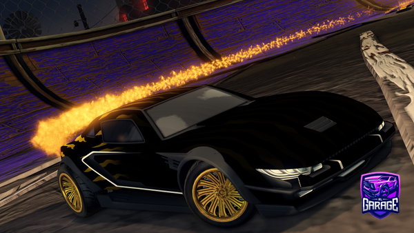 A Rocket League car design from Alphxzx