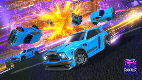 A Rocket League car design from hsbsvsbb