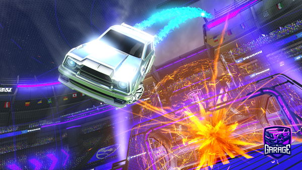 A Rocket League car design from lukemf2003