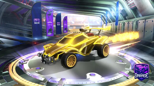 A Rocket League car design from Chaoskitty24