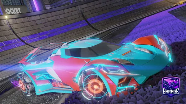A Rocket League car design from ToxiqSna-iQ