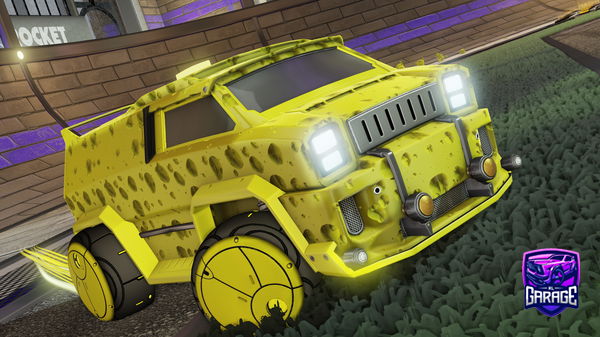 A Rocket League car design from Noxalymph