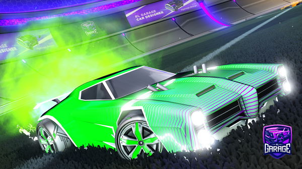 A Rocket League car design from ThatGuyDj