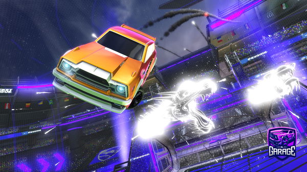 A Rocket League car design from Atlas-307