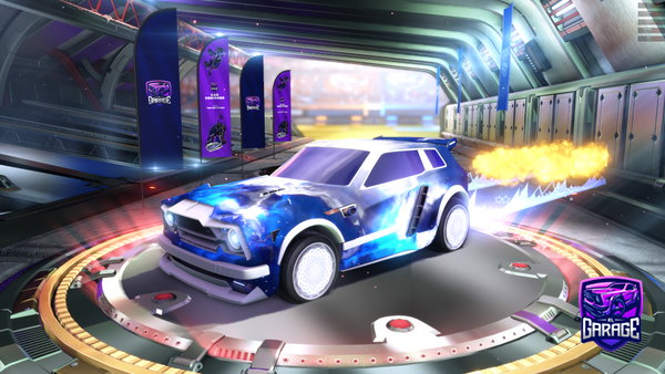 A Rocket League car design from Noob1_37