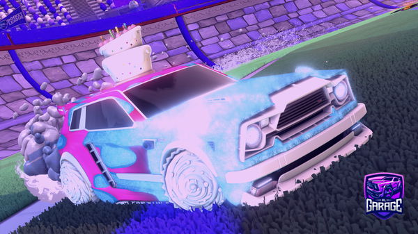 A Rocket League car design from Rocketfire22