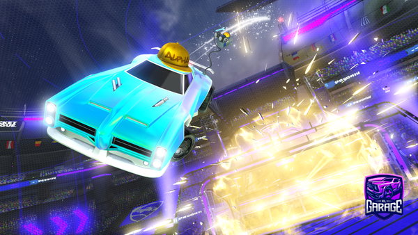 A Rocket League car design from XxslyferxX9542