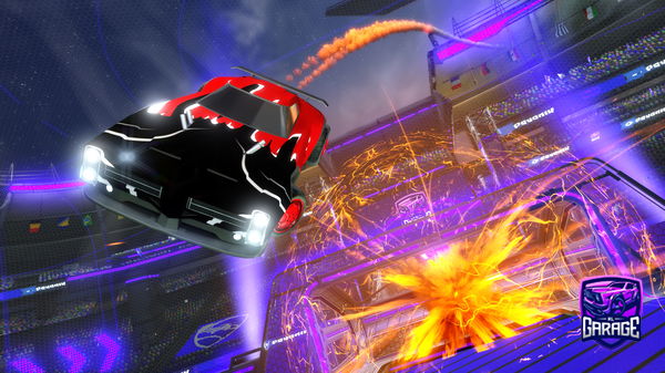 A Rocket League car design from GGSTEPBRO