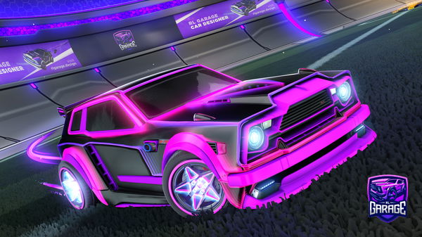 A Rocket League car design from Zaxonius