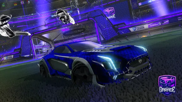 A Rocket League car design from hogfire12