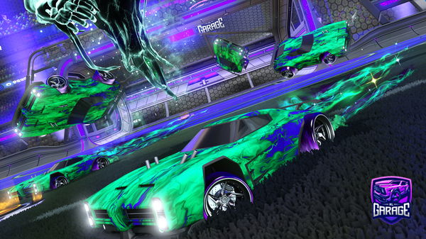 A Rocket League car design from instanthit