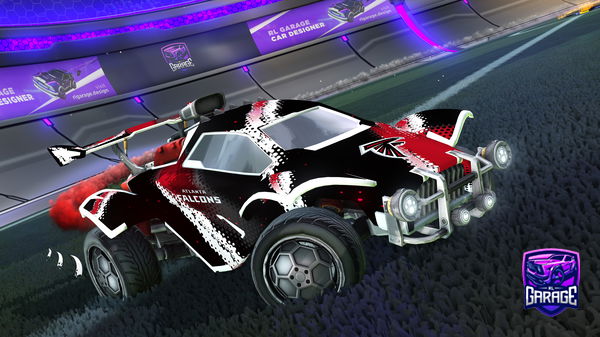 A Rocket League car design from RCLC7