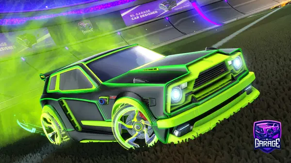 A Rocket League car design from PinguinsDoPapai