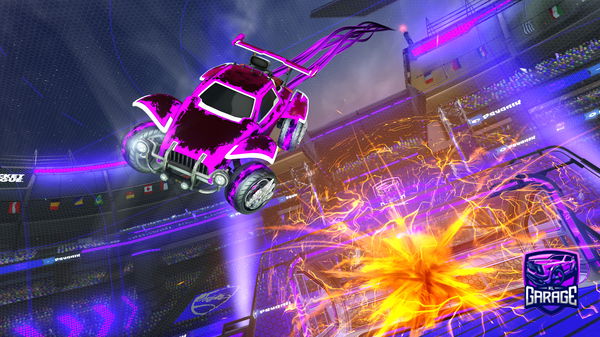 A Rocket League car design from HYPERHORNET15