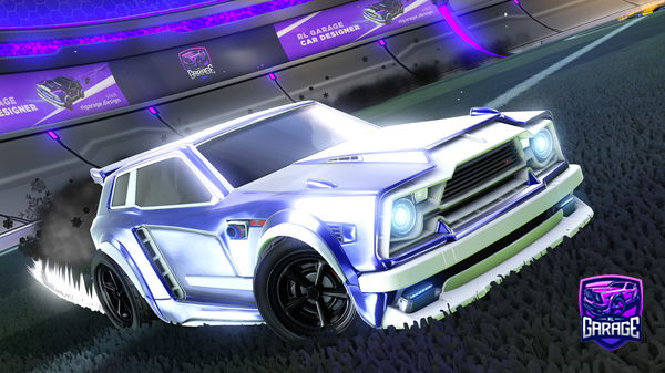 A Rocket League car design from intSyne