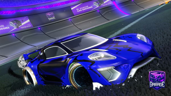 A Rocket League car design from Eightsphere101