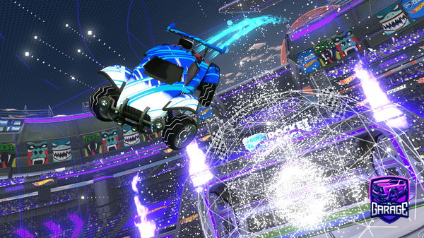 A Rocket League car design from DJ_EM3RALD