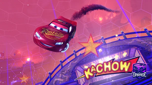 A Rocket League car design from ISM4ZN41D1
