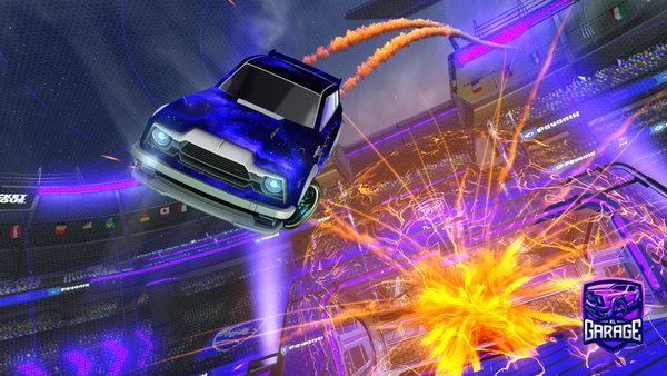 A Rocket League car design from Deimos_wolf