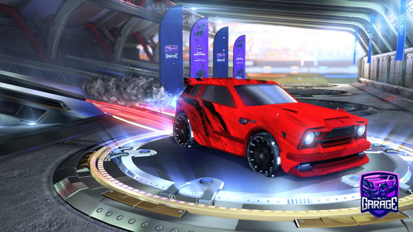 A Rocket League car design from PiratPaul