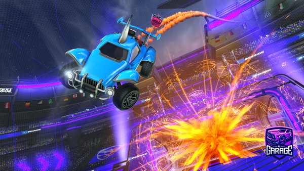 A Rocket League car design from Danny195
