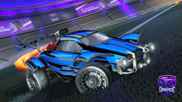 A Rocket League car design from ITFC_Chendall