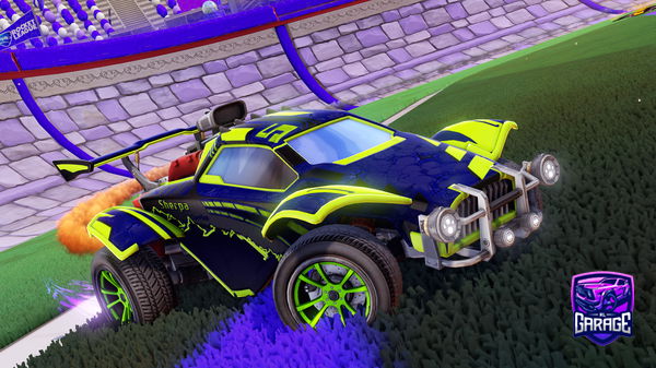 A Rocket League car design from ludwz