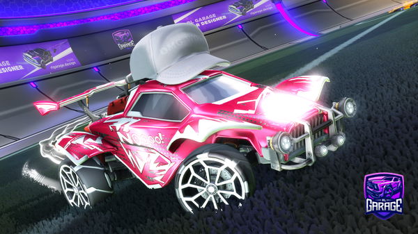 A Rocket League car design from ZShenmueZ
