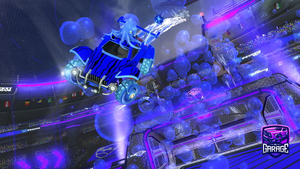 A Rocket League car design from MQstylez