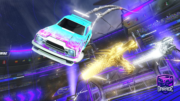A Rocket League car design from Yeet_69_420_4398