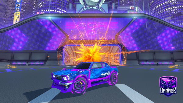 A Rocket League car design from adrianbartekde