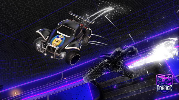 A Rocket League car design from Alpinovic