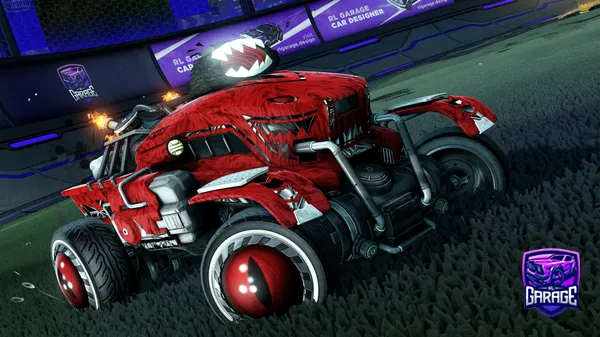 A Rocket League car design from nassrwala