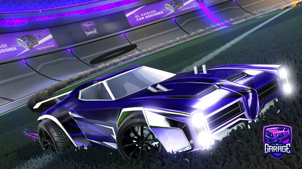 A Rocket League car design from wanted_disc289