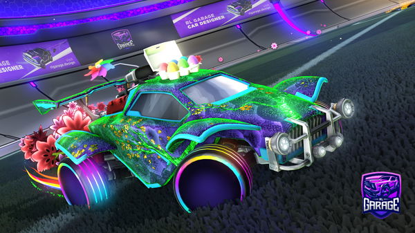 A Rocket League car design from XudiBTB2