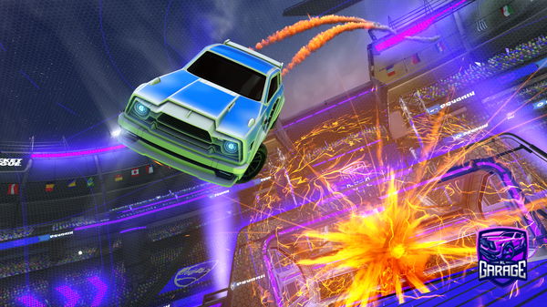 A Rocket League car design from MDRL