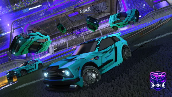 A Rocket League car design from Kot-7-q