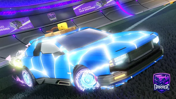 A Rocket League car design from GioTappyboy