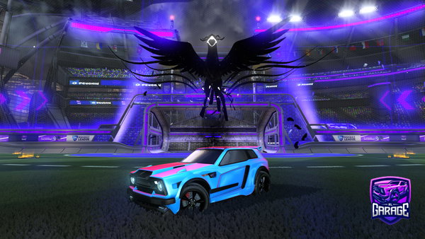 A Rocket League car design from HollyRL