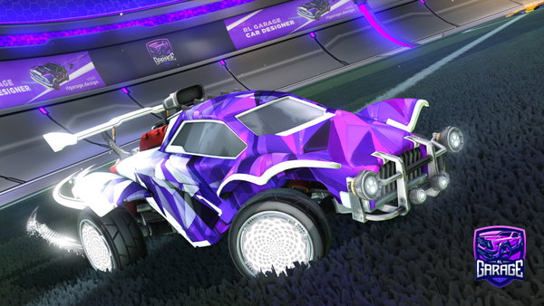 A Rocket League car design from iTzNiggi
