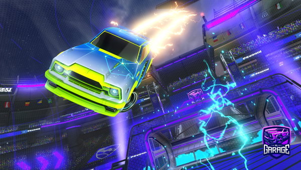 A Rocket League car design from ThunderWay