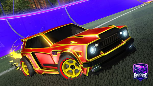A Rocket League car design from JsnRay