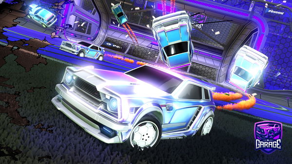 A Rocket League car design from FlashYuxn