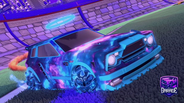 A Rocket League car design from ViodBeamer