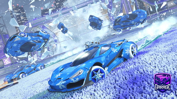 A Rocket League car design from fazefgkay