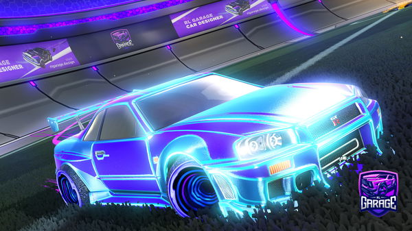 A Rocket League car design from F4_DragonMankake