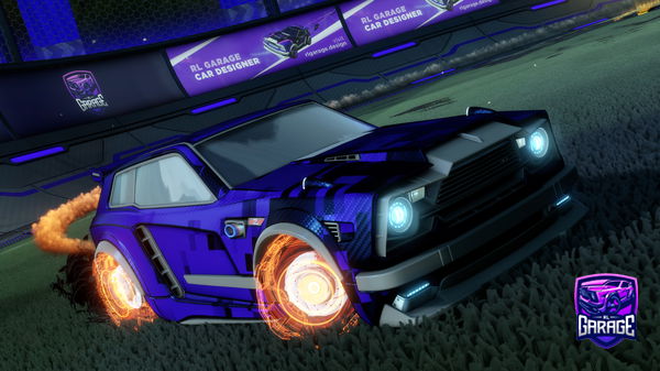 A Rocket League car design from Hazdog1000