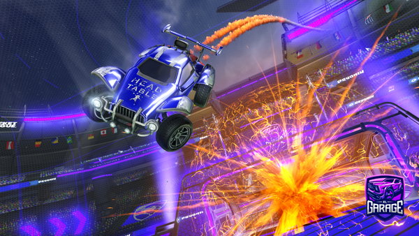 A Rocket League car design from tiatiakola