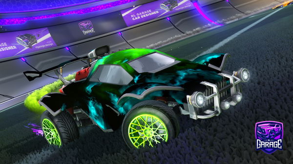 A Rocket League car design from Atlizzy